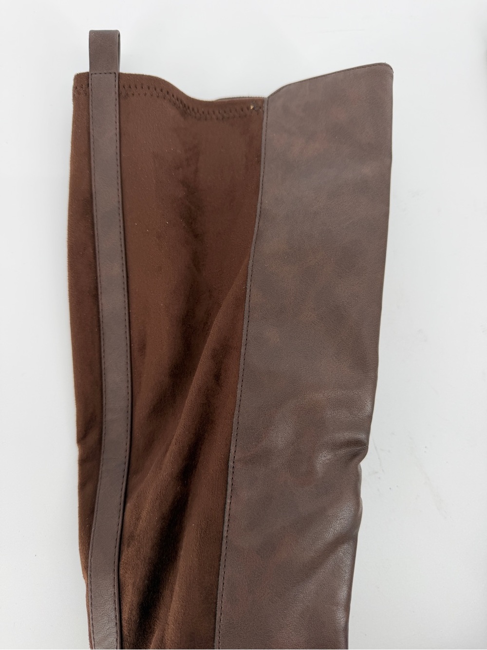 Style & Co Verrlee Knee High Riding Boots Mocha Women's - 6M - Picture 4 of 11
